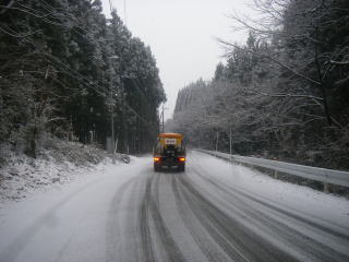 安中市 除雪の施工写真