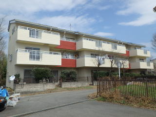 県営住宅外壁修繕の施工写真